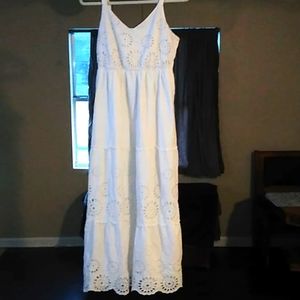 White Studio West sun dress